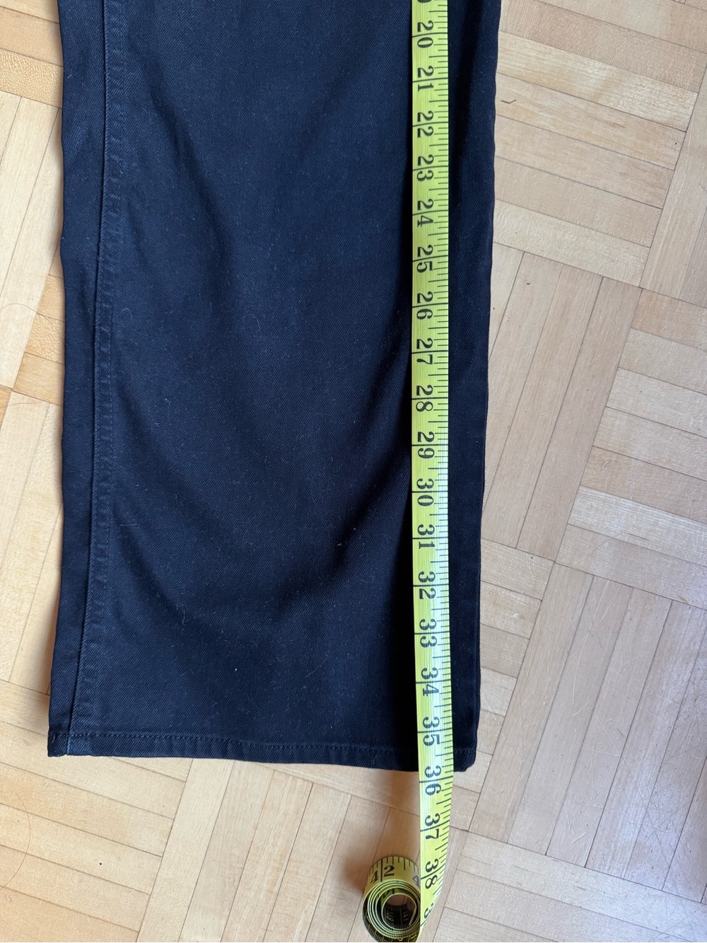 Aritzia Wilfred Free Wide Leg Black Pant size 2 - Picture 3 of 4